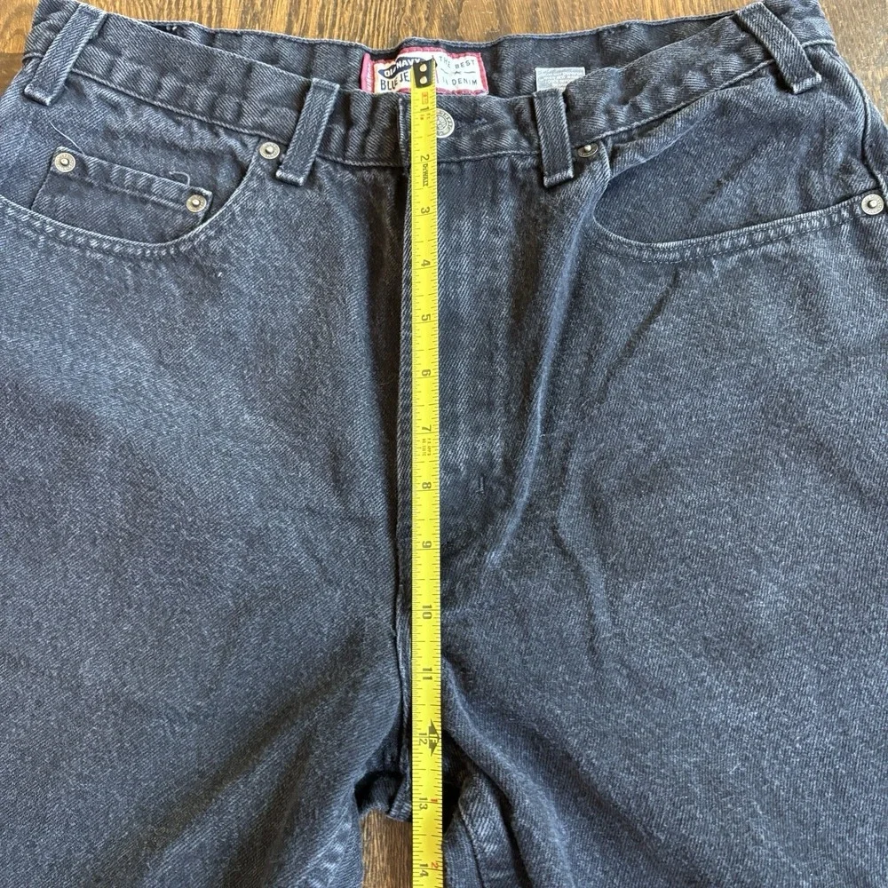 Vintage 2000s Old Navy Blue Jeans Men's 32x32 Black Denim Straight Fit Baggy Y2K